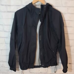 L.L. Bean Women's Black Rain Jacket Small